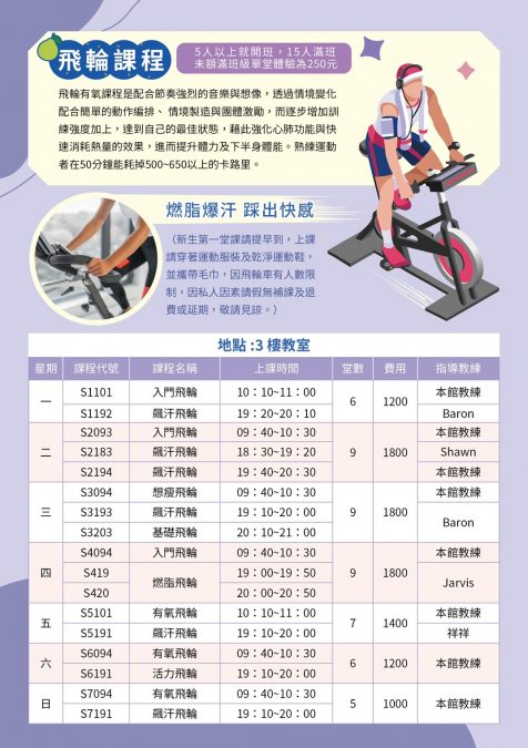 飛輪課程